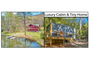 Lakefront Cabin & Cozy Lakeview Cottage